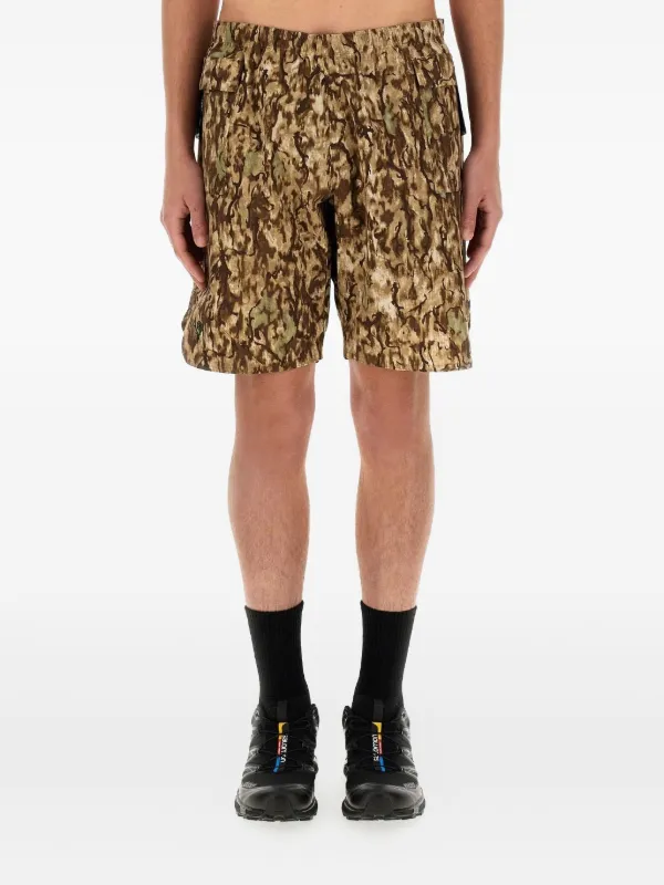 SOUTH2 WEST8 カモフラージュ ショートパンツ | ブラウン | FARFETCH JP
