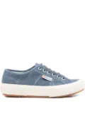 Superga lace-up cotton sneakers - Blue