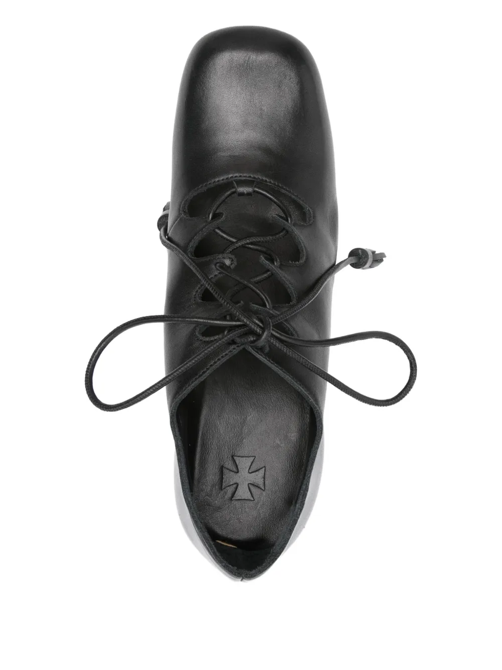 Enfants Riches Déprimés 150mm lace-up platform pumps Black