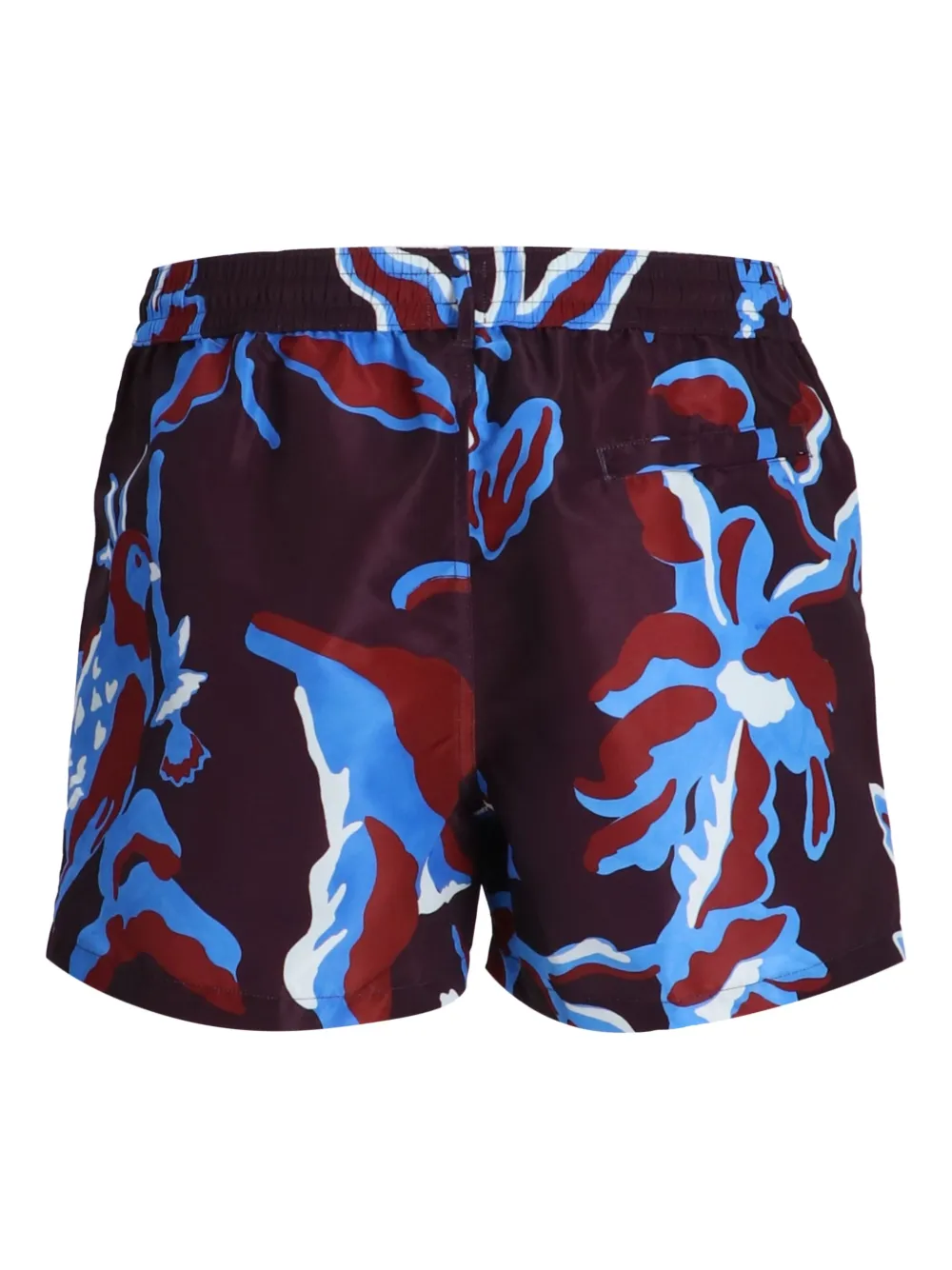 Paul Smith Bohemia zwembroek met bloemenprint Paars