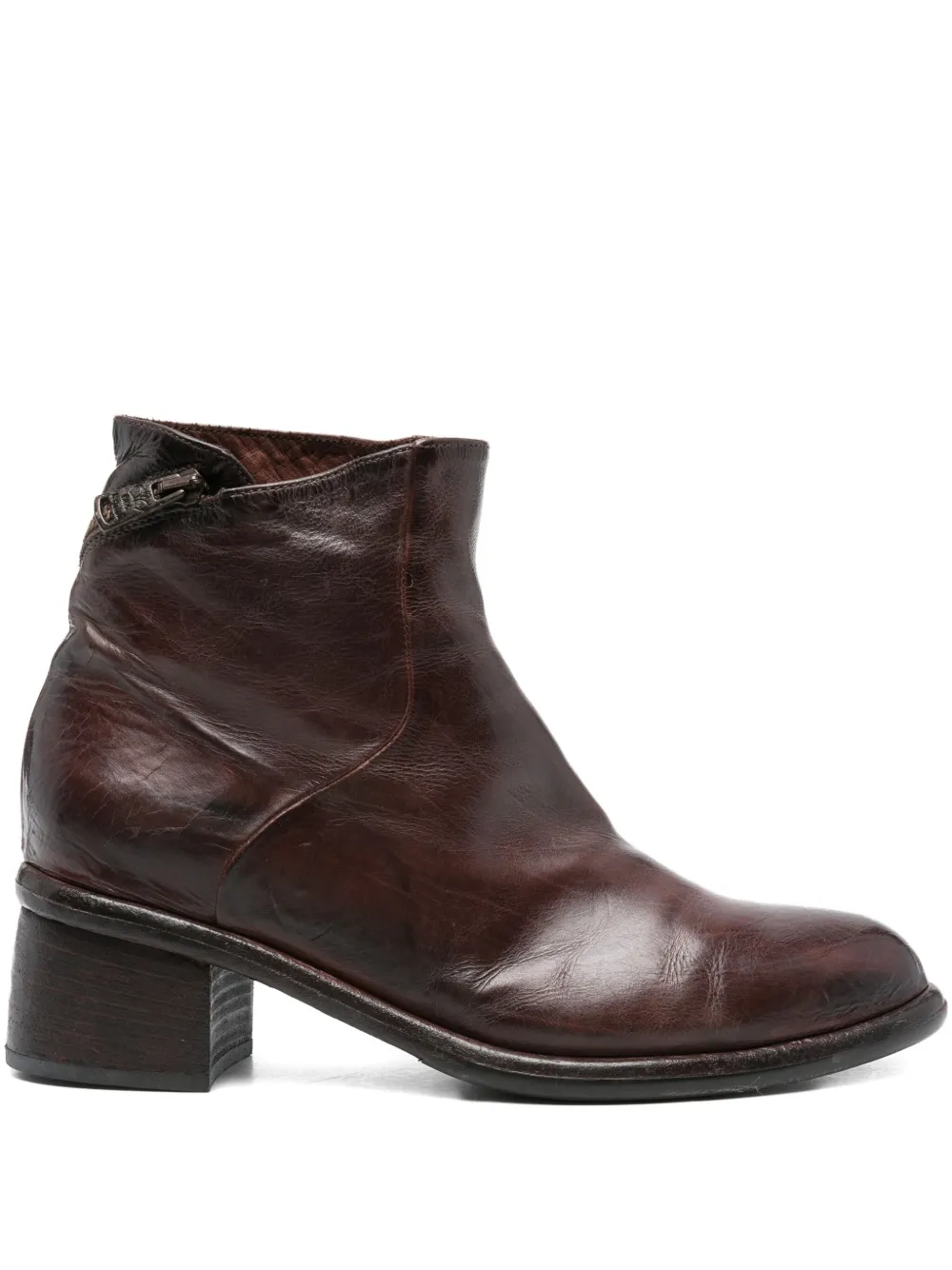 King Tartufoli 50mm Zip-detail Block-heel Boots