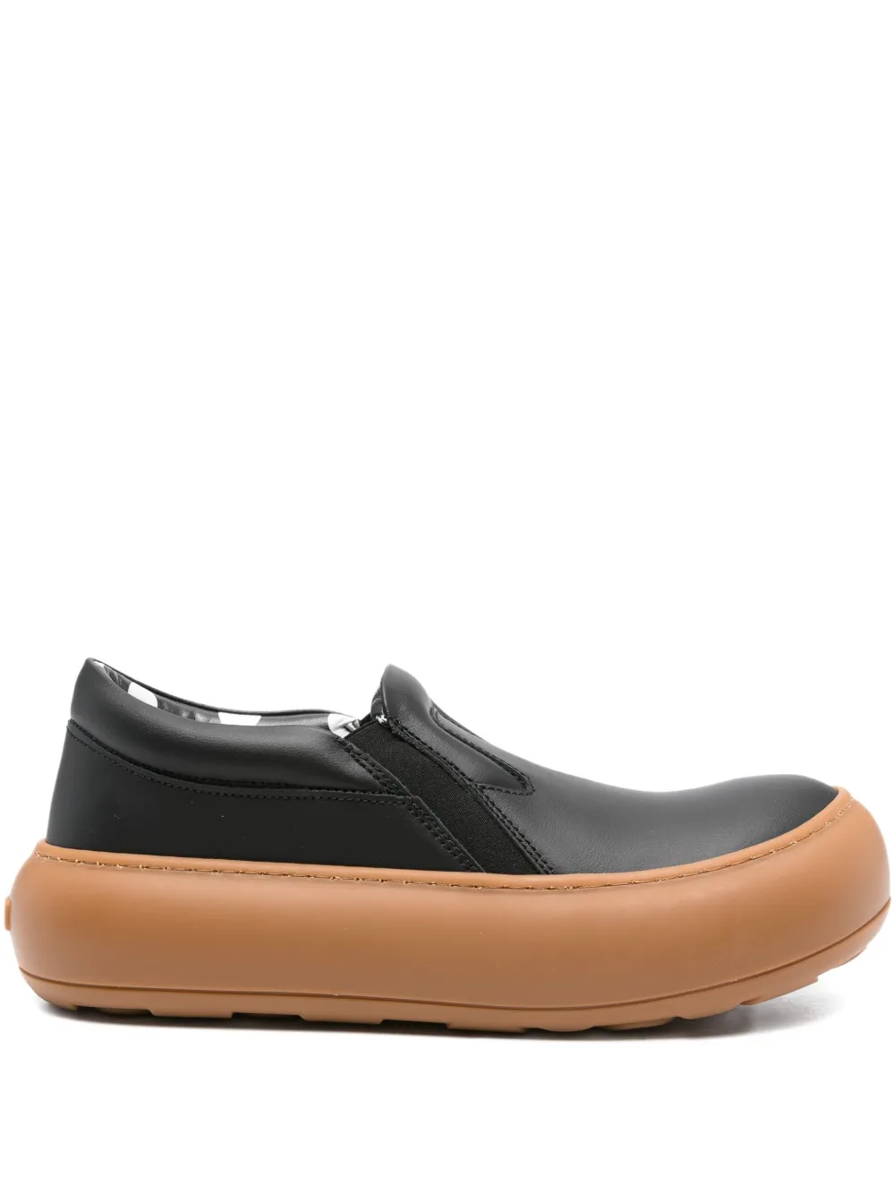 Moschino slip-on platform sneakers Black