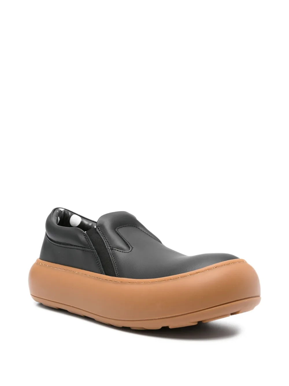 Moschino slip-on platform sneakers Black
