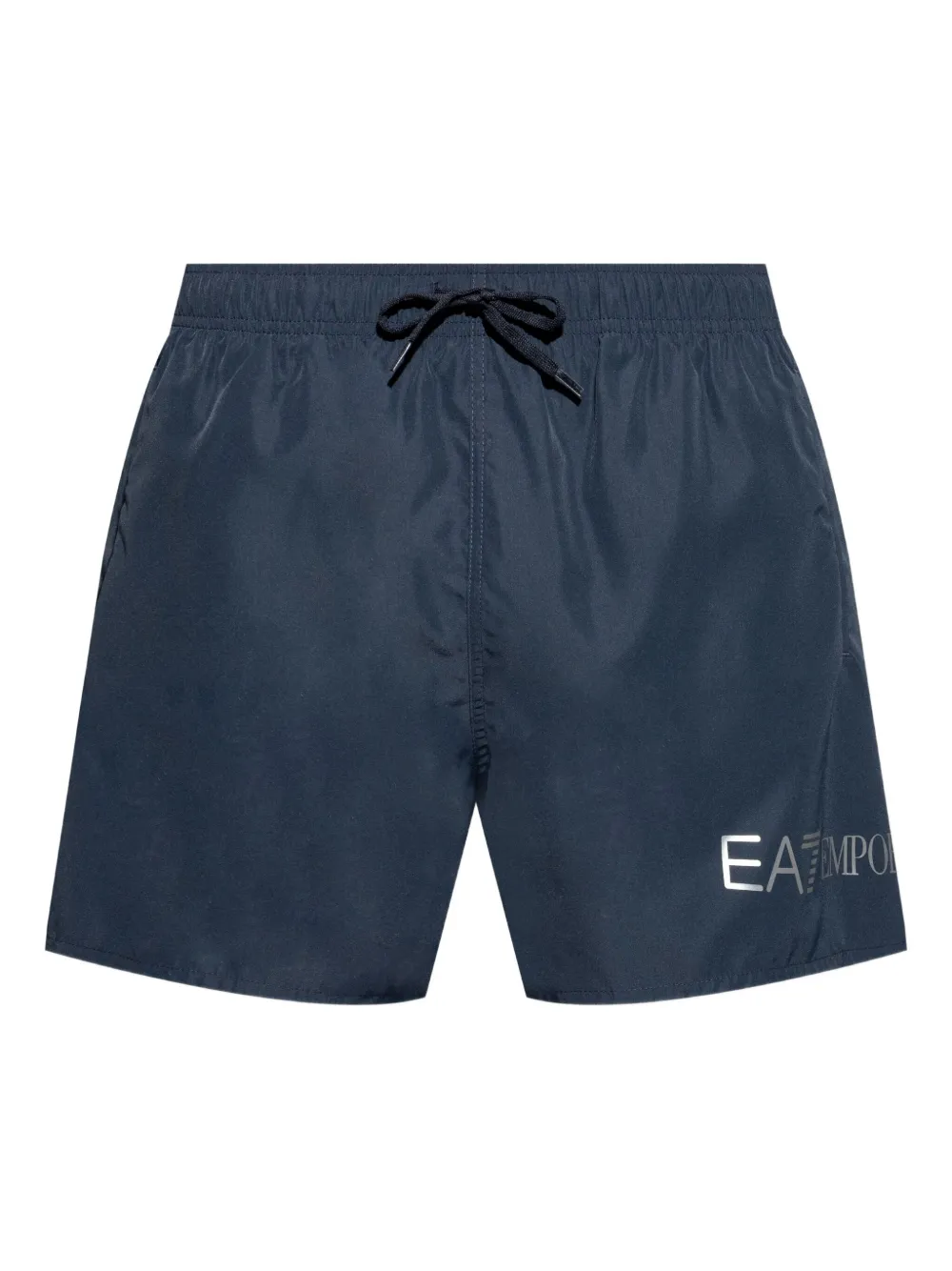 Ea7 Emporio Armani Zwembroek met logoprint Blauw