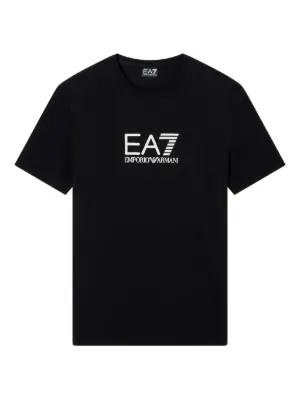 Ea7 Emporio Armani ロゴ Tシャツ | ブラック | FARFETCH JP