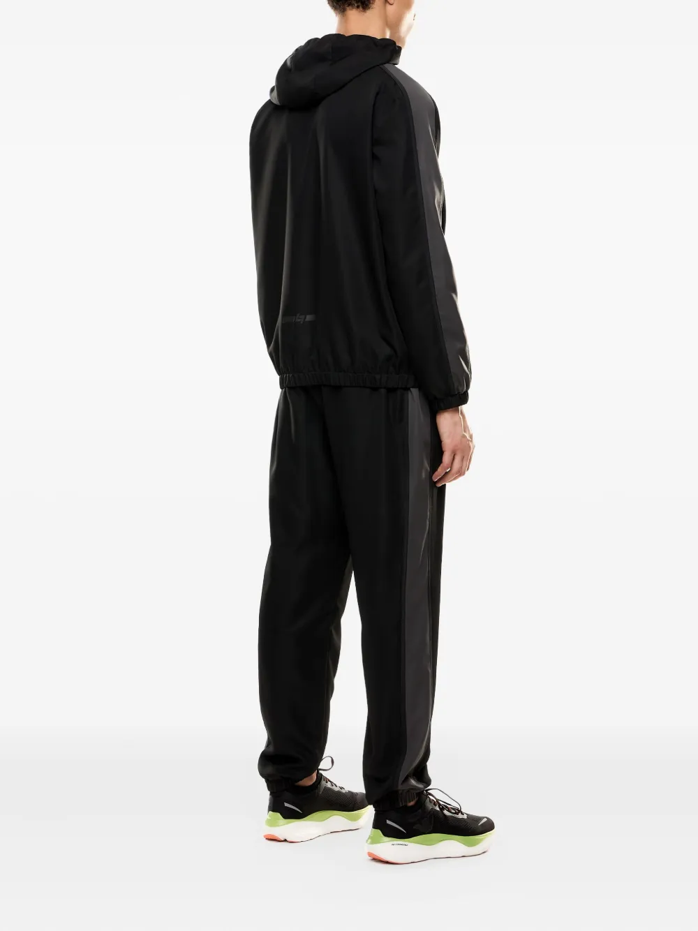 Ea7 Emporio Armani Trainingspak met logoprint Zwart
