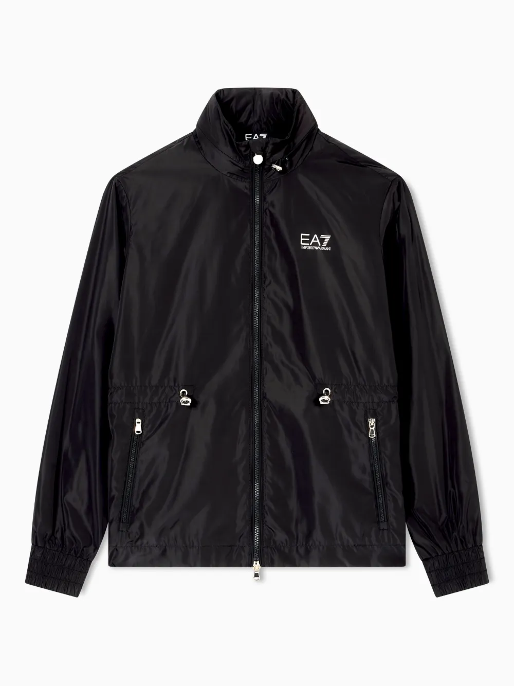 Ea7 Emporio Armani Bomber con coulisse - Nero