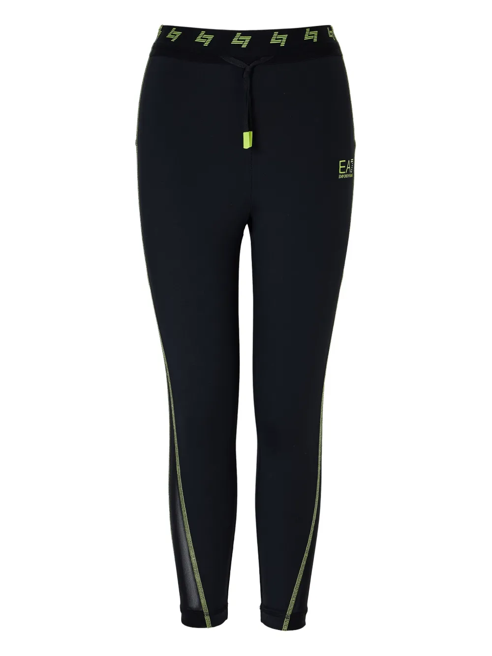 Ea7 Emporio Armani Leggings con logo - Nero