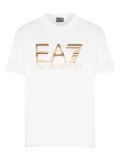 Ea7 Emporio Armani logo-print T-shirt - White