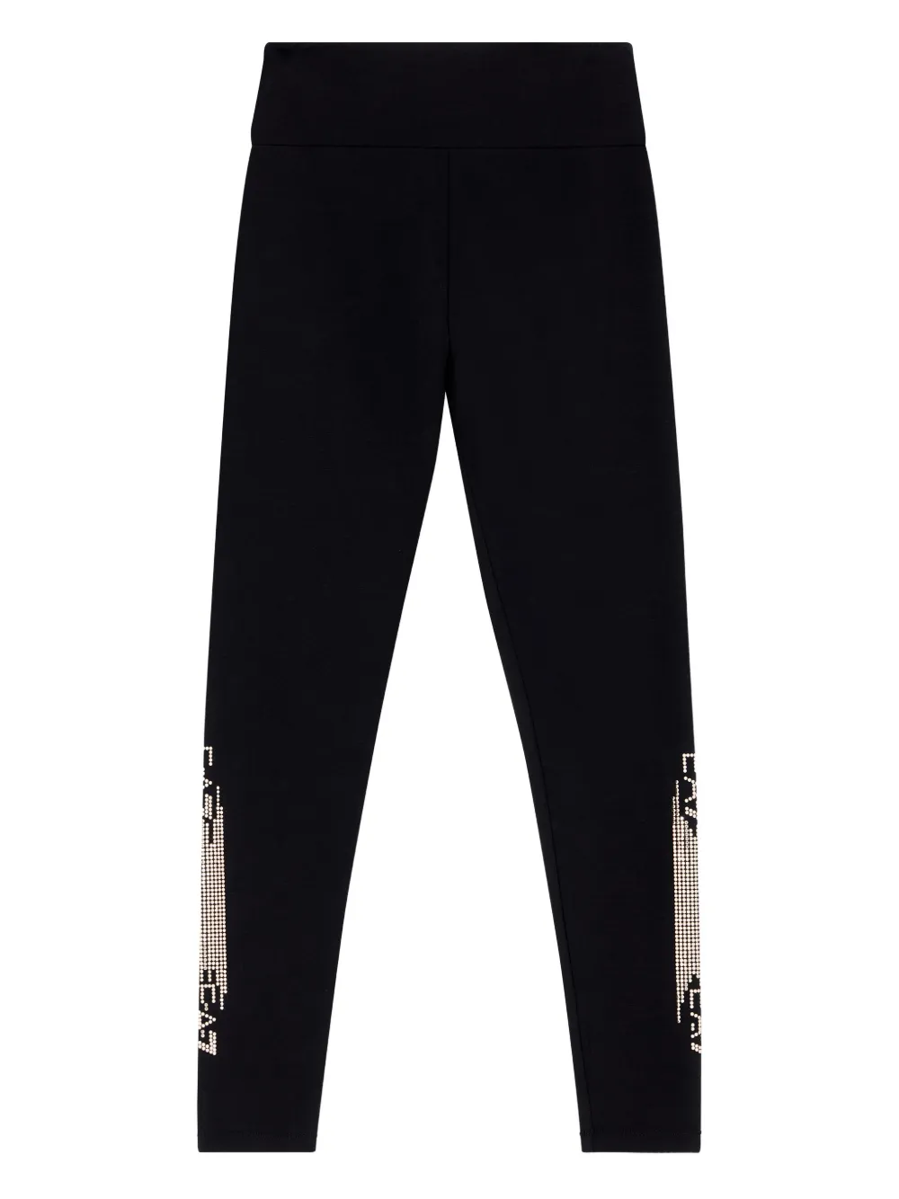 Ea7 Emporio Armani Leggings con decorazione - Nero