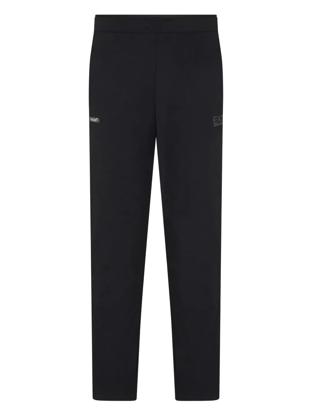 Ea7 Logo-print Track Pants In Black