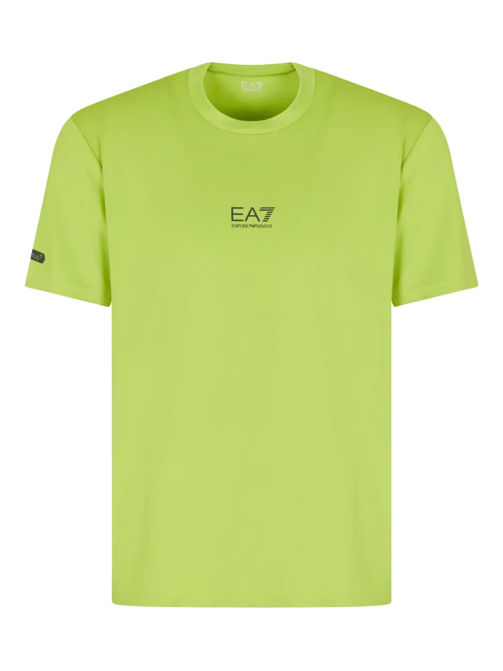 Ea7 Emporio Armani T-shirt met logoprint Groen