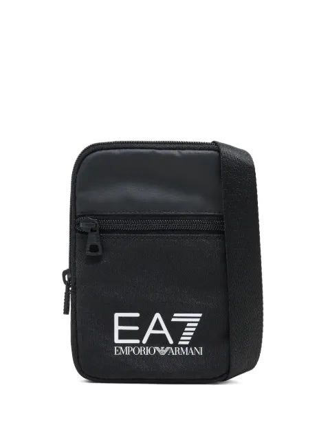 Ea7 Emporio Armani logo-print shoulder bag