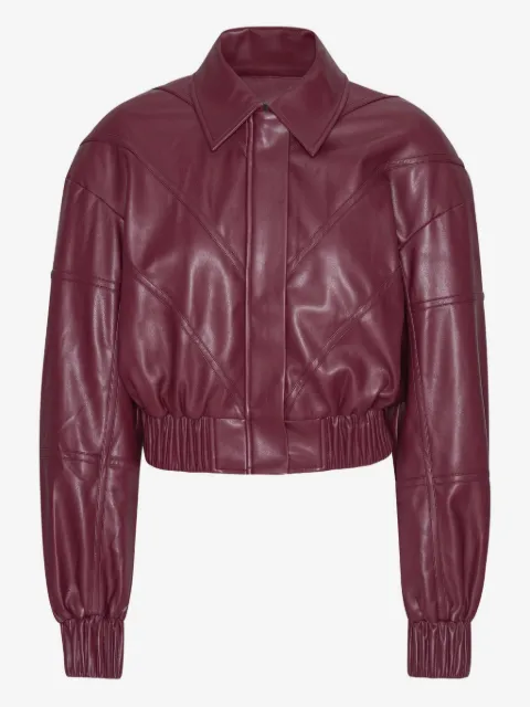 ROTATE BIRGER CHRISTENSEN quilted panel bomber jacket