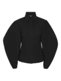 ROTATE BIRGER CHRISTENSEN balloon-sleeve shirt - Black