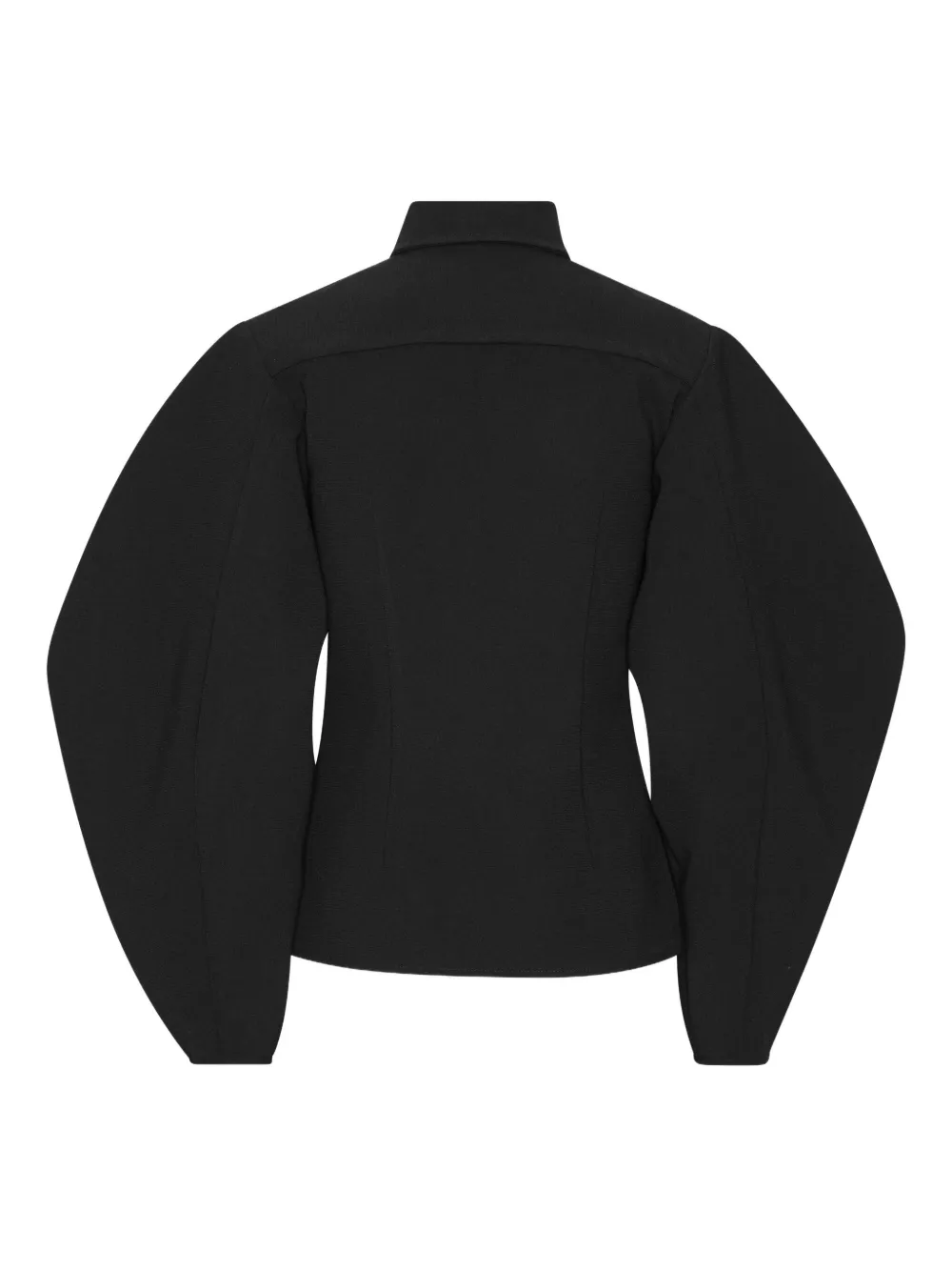 ROTATE BIRGER CHRISTENSEN Blouse met ballonmouwen Zwart