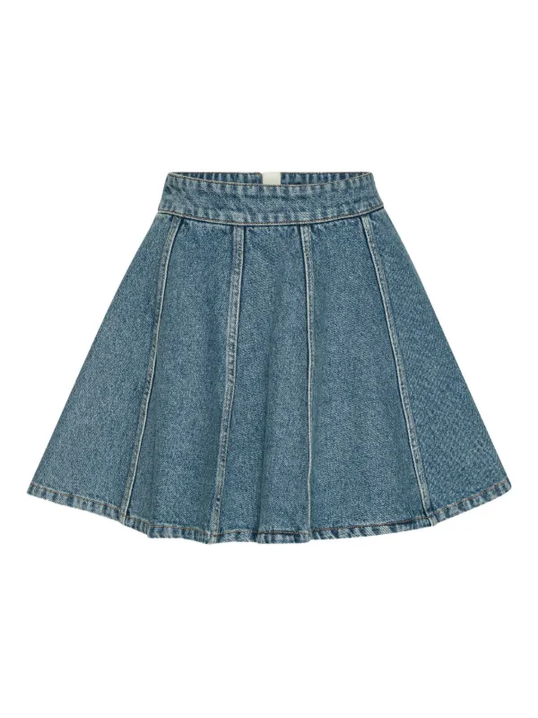スカート ROTATE Birger Christensen Skirts Rotate Birger Christensen Maxi Sun Skirt Black - Cocaranti