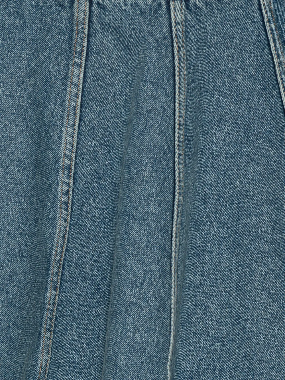 ROTATE BIRGER CHRISTENSEN Minigonna denim plissettata | Image 5