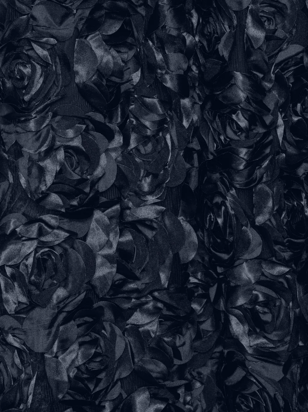 ROTATE BIRGER CHRISTENSEN Sun maxi-rok verfraaid met rozen Blauw