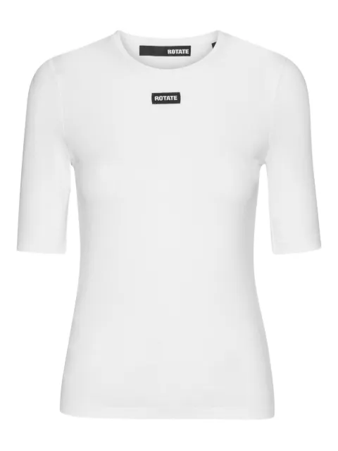 ROTATE BIRGER CHRISTENSEN logo-patch short-sleeve T-shirt