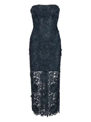 ROTATE BIRGER CHRISTENSEN floral-mesh Maxi Dress | Blue | FARFETCH ROTATE BIRGER CHRISTENSEN floral-mesh Maxi Dress | Blue | FARFETCH