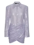 ROTATE BIRGER CHRISTENSEN sequin-embellished mini dress - Purple