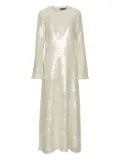 ROTATE BIRGER CHRISTENSEN sequin-embellished maxi dress - White