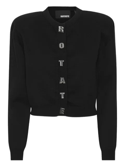 ROTATE BIRGER CHRISTENSEN padded-shoulder button cardigan