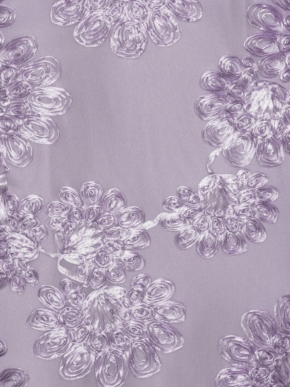ROTATE BIRGER CHRISTENSEN Maxi-jurk met bloemenmesh Paars