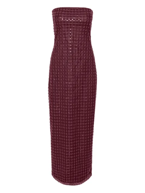 ROTATE BIRGER CHRISTENSEN sequin-embellished maxi dress