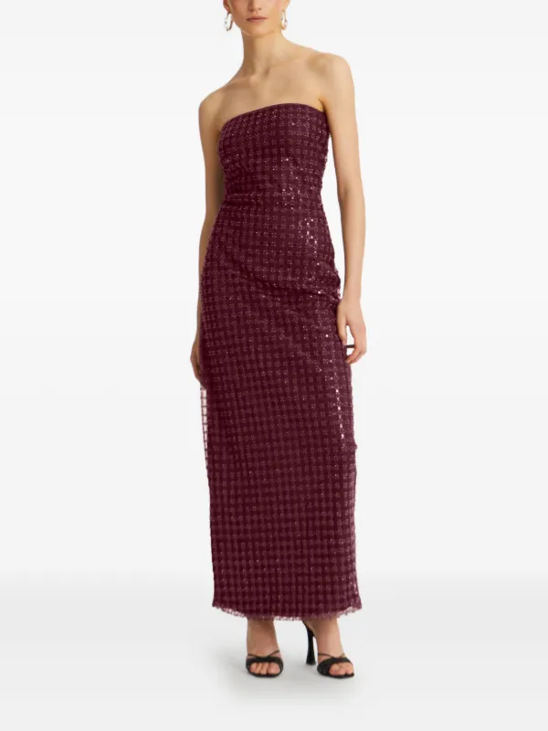 embroidered dress womens Garden Embroidery Short Evening Dress with Jacket Ankle Length SF237, Same as picture / 6