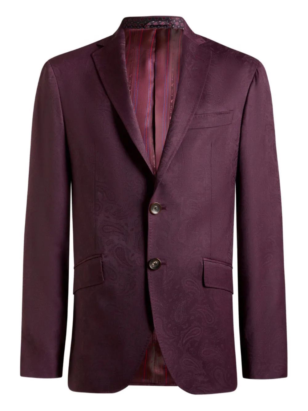 ETRO Jack met paisley-jacquard Rood