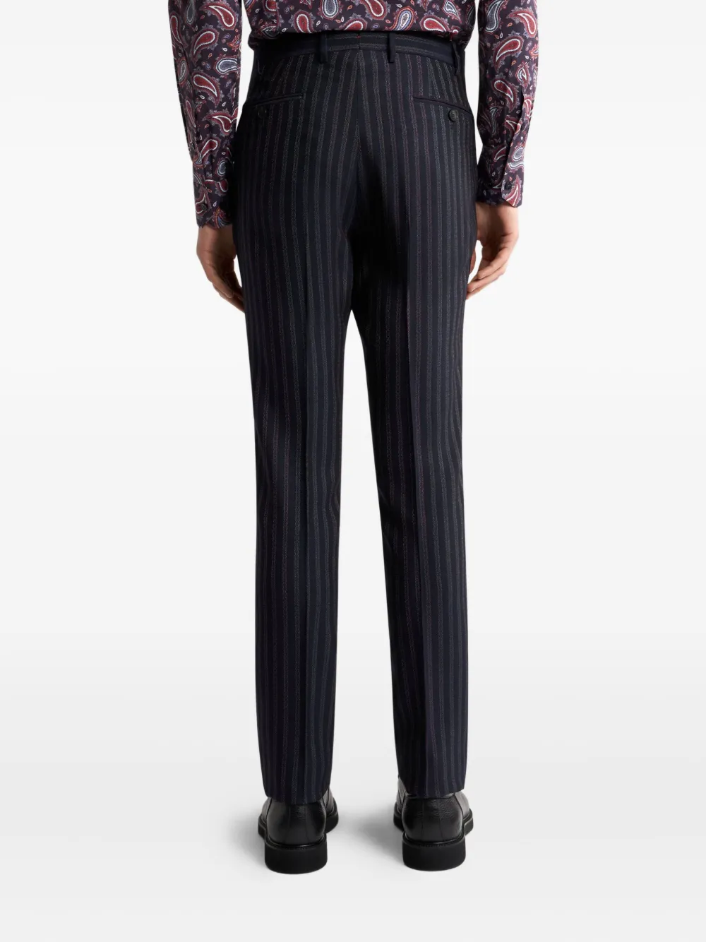 ETRO Wollen broek Blauw