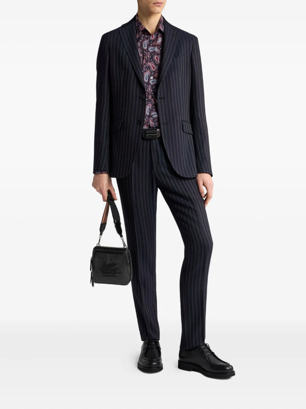 ETRO Wollen broek Blauw