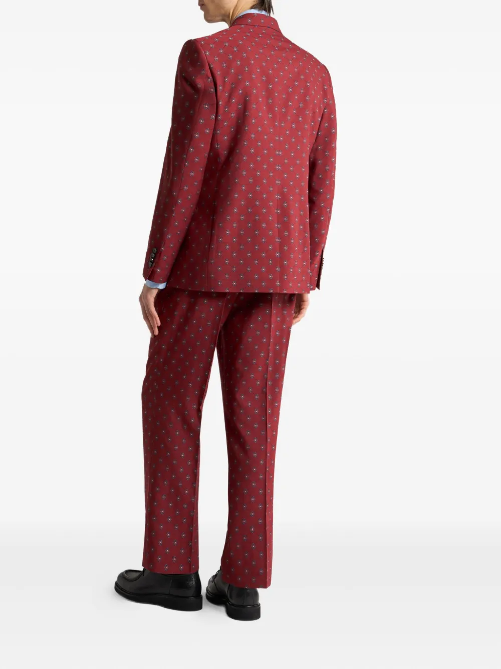 ETRO Blazer met dubbele rij knopen S9865 RED