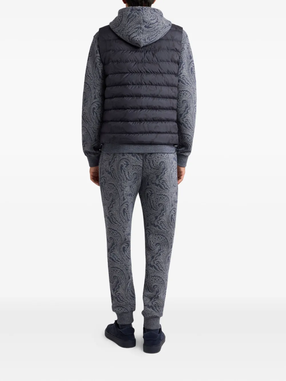 ETRO Bodywarmer met paisley-print Blauw