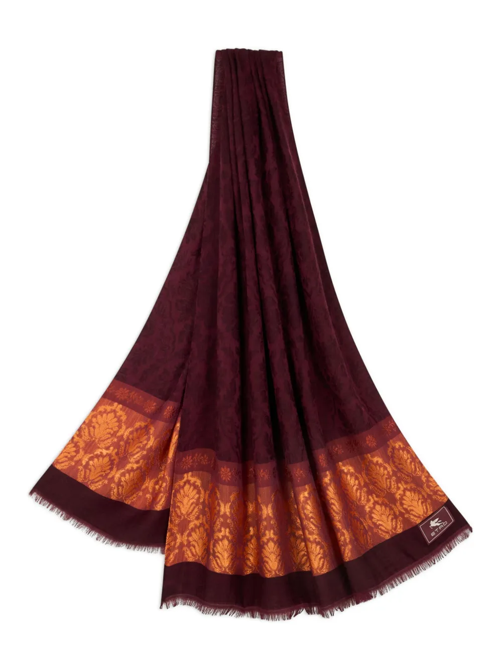 ETRO Sjaal met patroon Rood