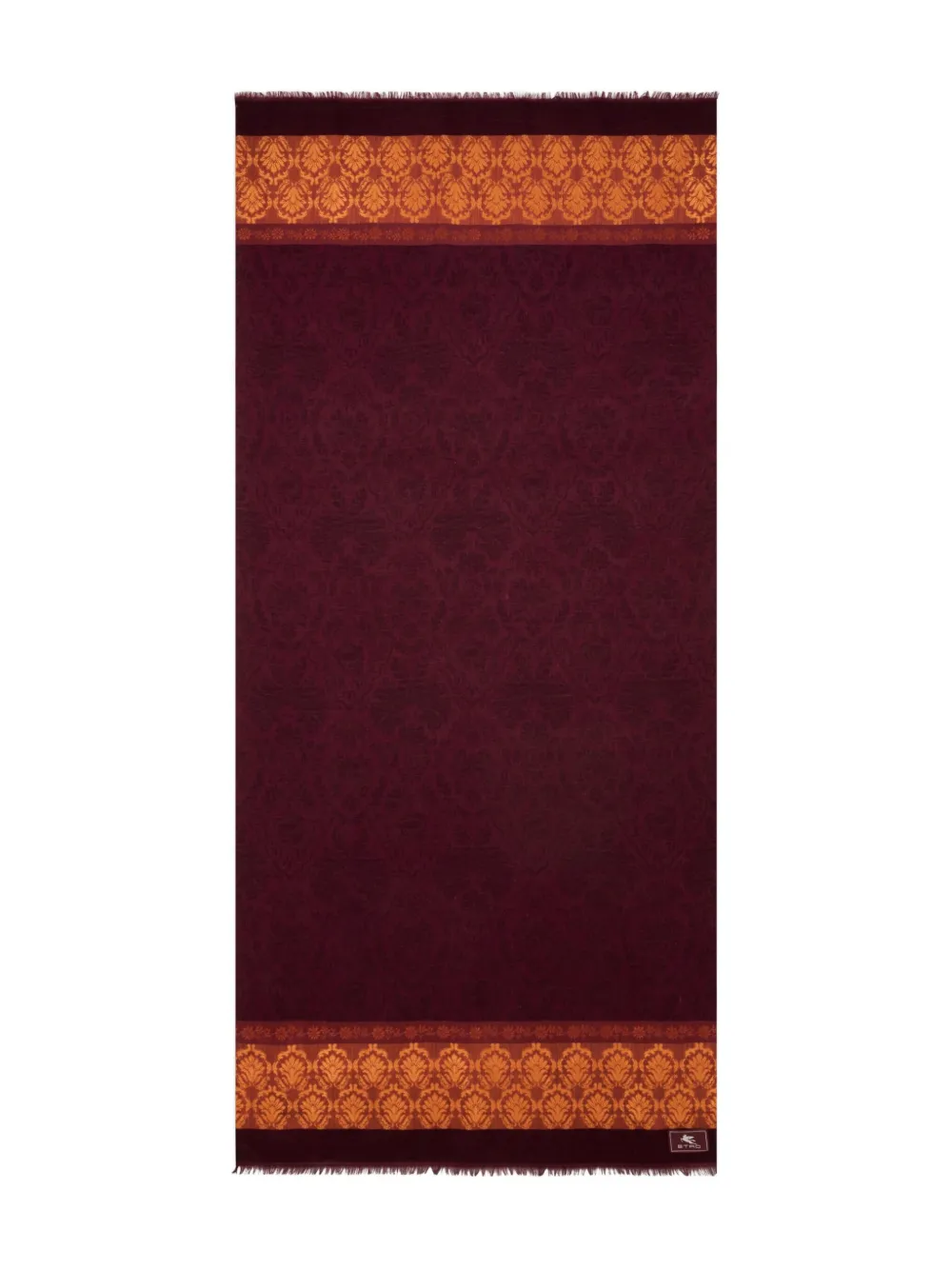 ETRO Sjaal met patroon Rood