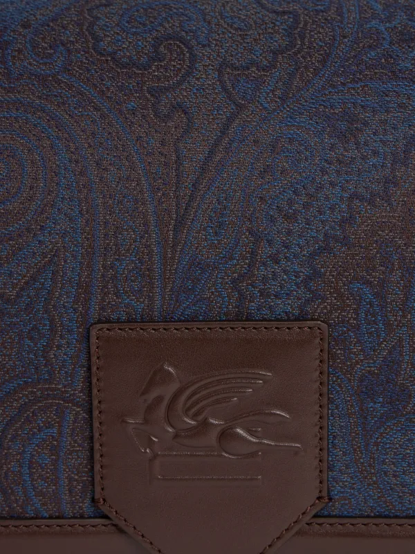 ETRO ペイズリー ショルダーバッグ | ブルー | FARFETCH JP