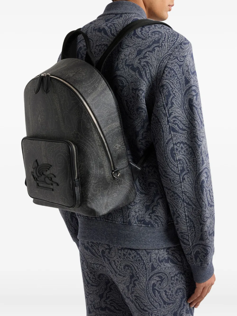 ETRO paisley-pattern logo backpack | Image 2