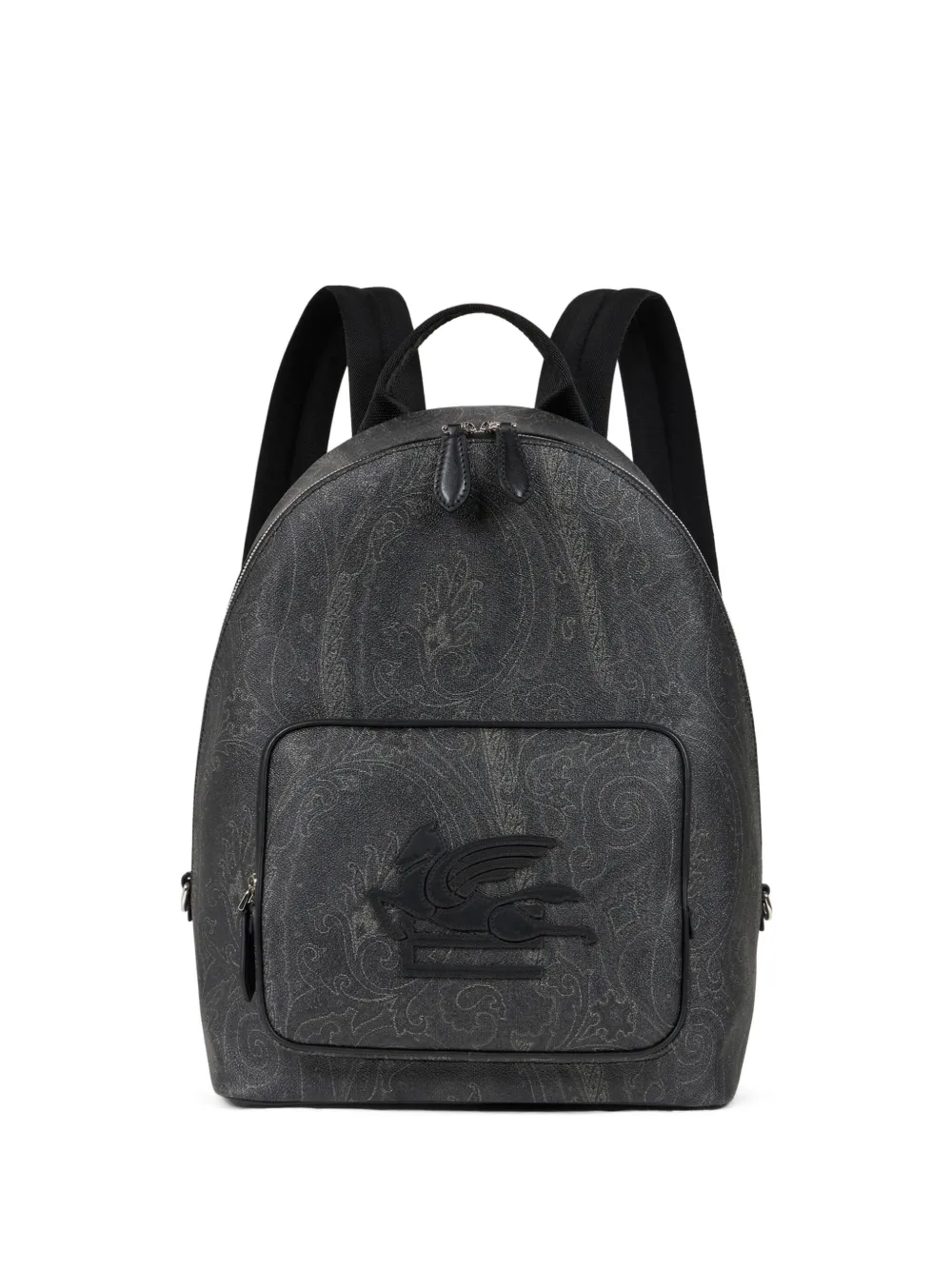 ETRO paisley-pattern logo backpack | Grey | Image 1