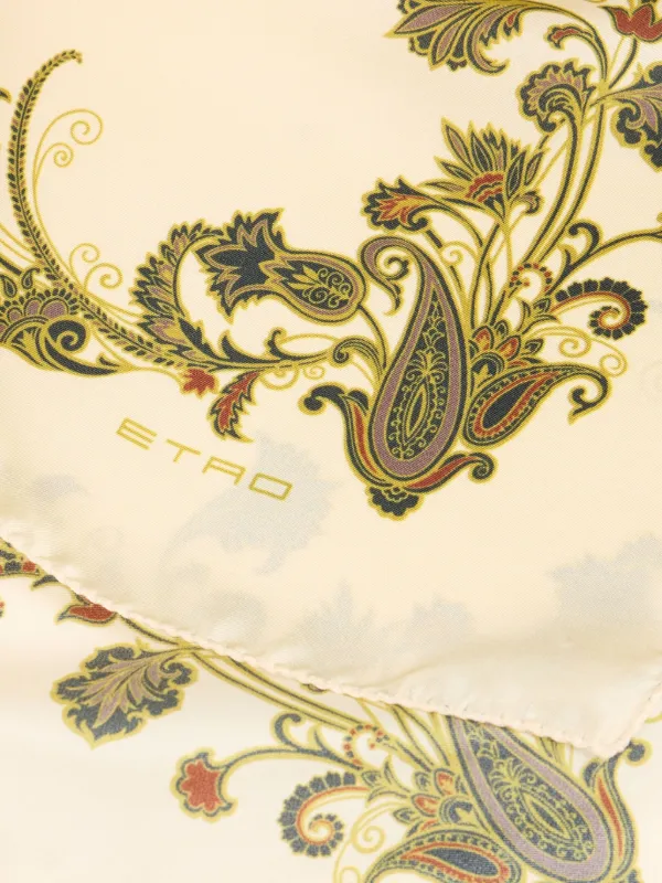 ETRO ペイズリー ポケットチーフ | ニュートラル | FARFETCH JP ETRO ペイズリー ポケットチーフ | ニュートラル | FARFETCH JP