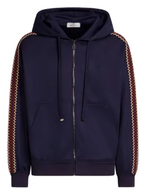 パーカー・フーディ Etro Cotton Blend Zipped Hoodie Sweatshirt Etro Cotton blend zip-up hoodie sweatshirt | The Fashion Square