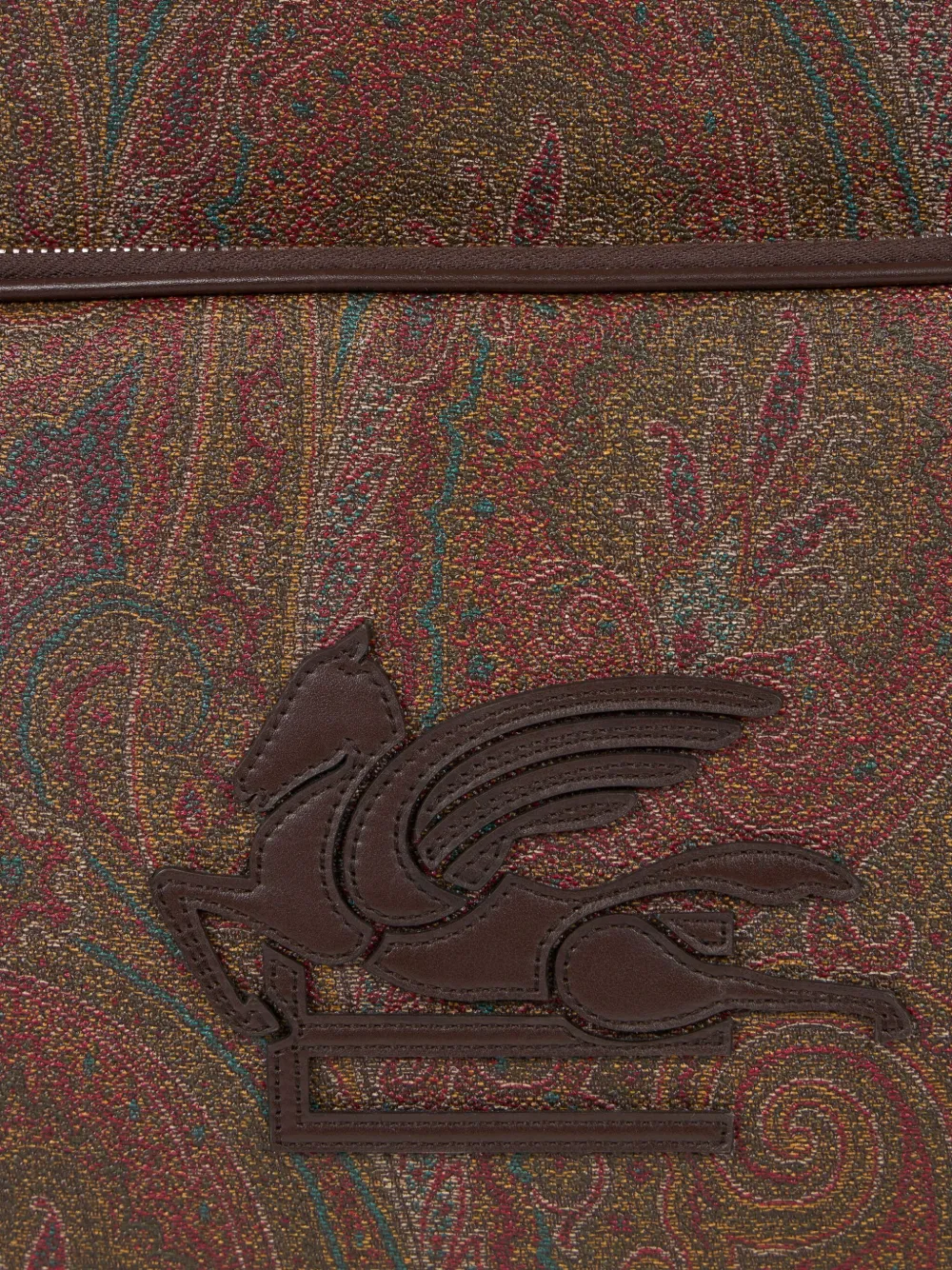 ETRO Rugzak met paisley-jacquard Bruin