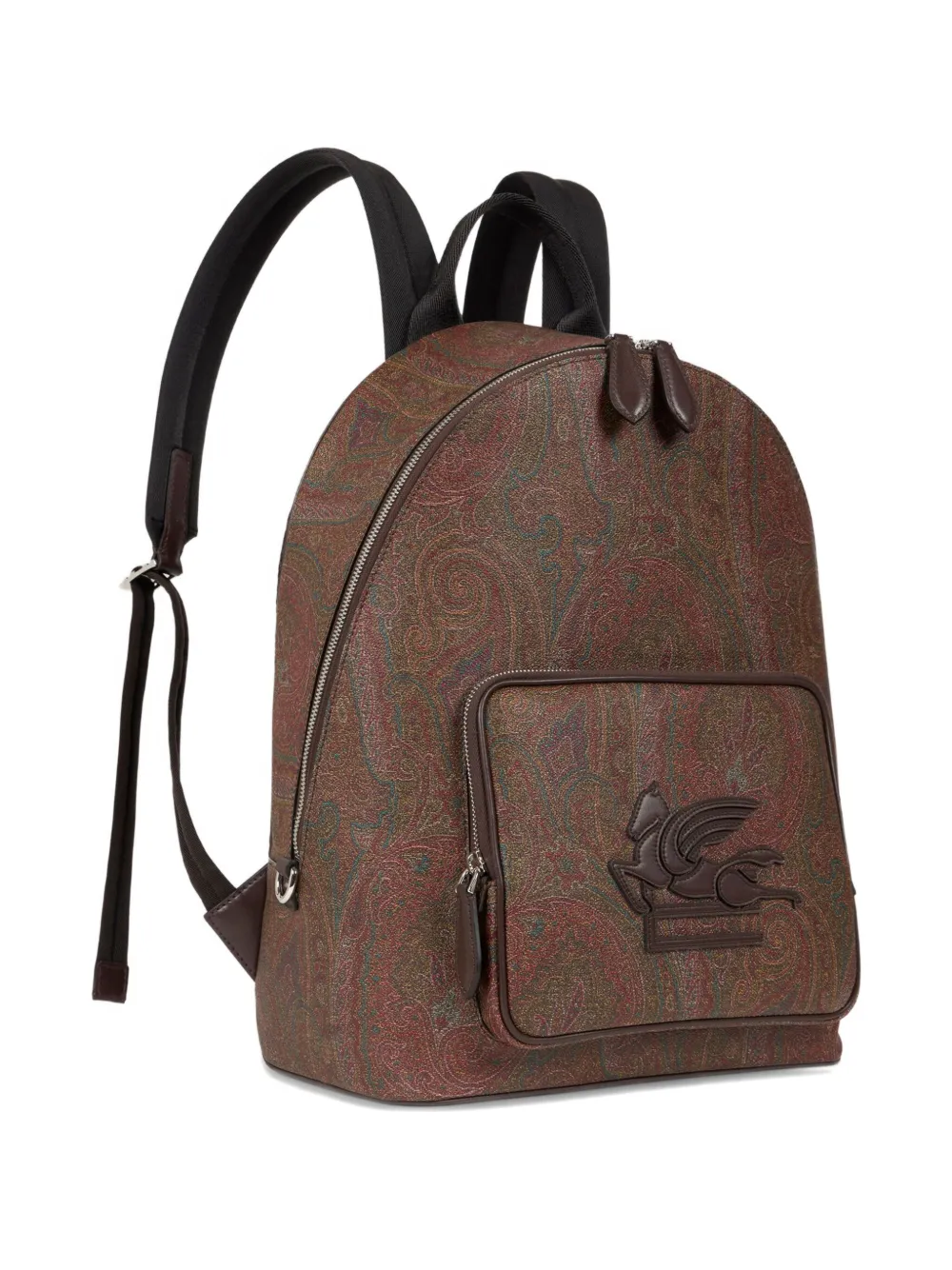 ETRO Rugzak met paisley-jacquard Bruin