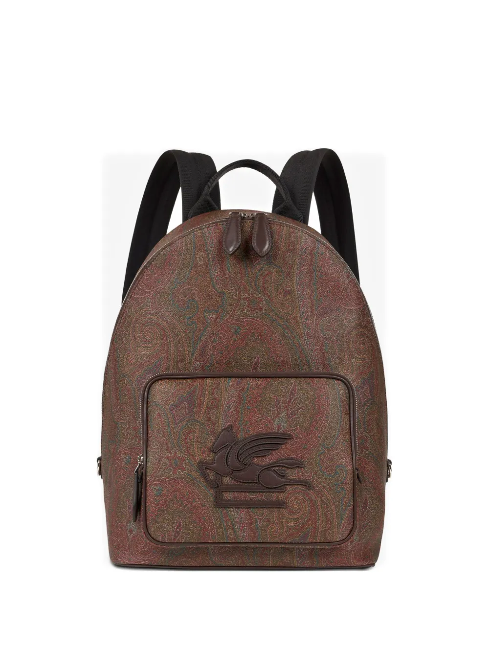 ETRO paisley-jacquard backpack - Marrone