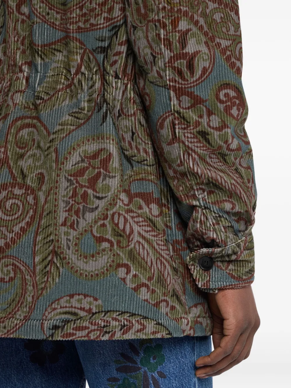 ETRO Jack met paisley-print Groen
