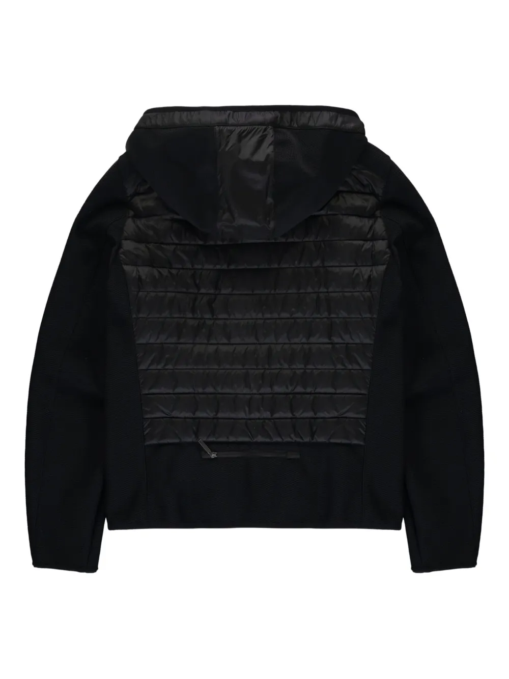 Parajumpers Kids Gewatteerd fleece jack met capuchon Zwart