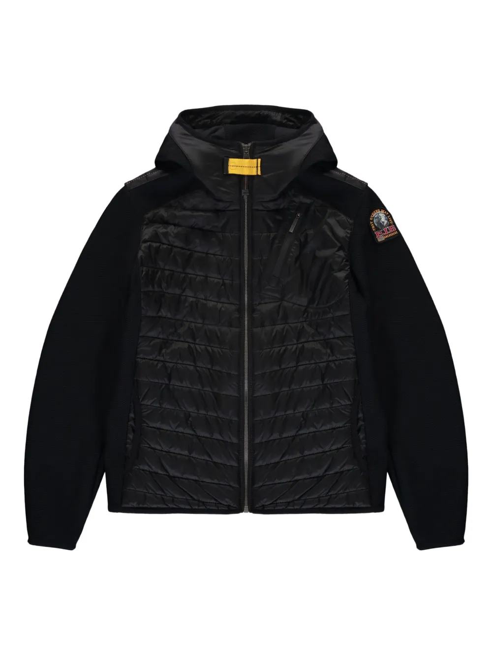 Parajumpers Kids Piumino in pile con cappuccio - Nero