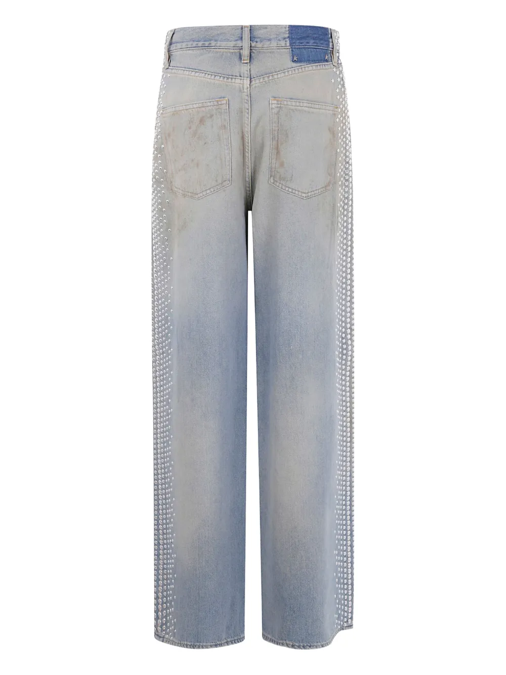 Golden Goose distressed-effect jeans Blauw